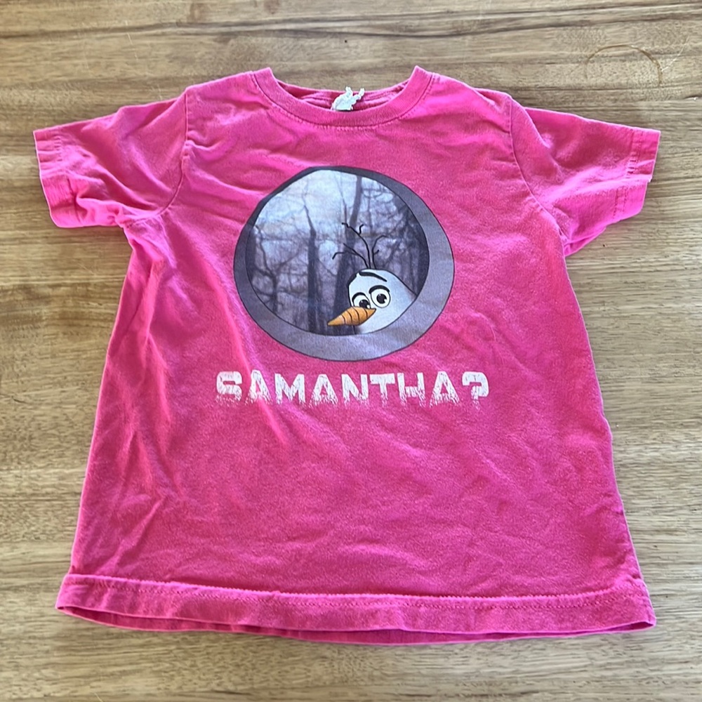 Samantha Olaf shirt